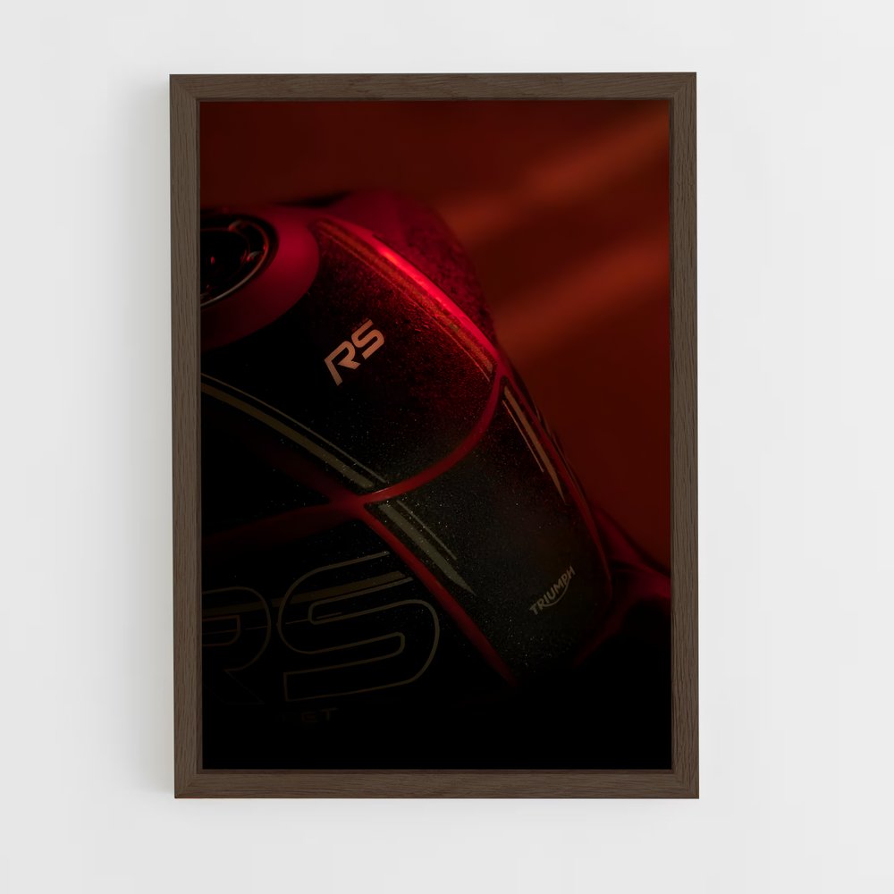 Poster Souris Rouge et Noire – affiche Triumph (vue 5)